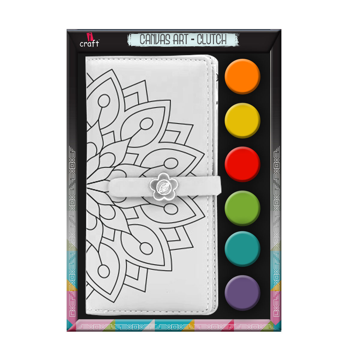 CLUTCH DIY- MANDALA
