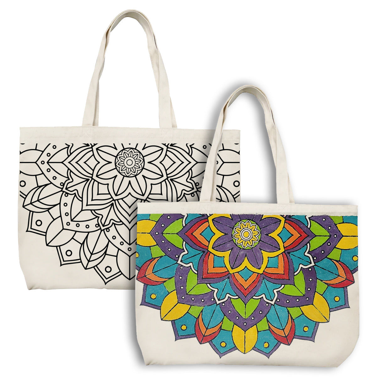 Tote bag diy- mandala