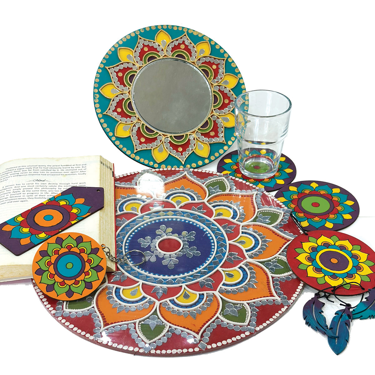 6 in 1 mandala art home decor kit