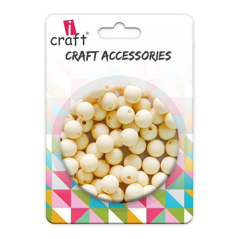 Matt moti 8mm - cream