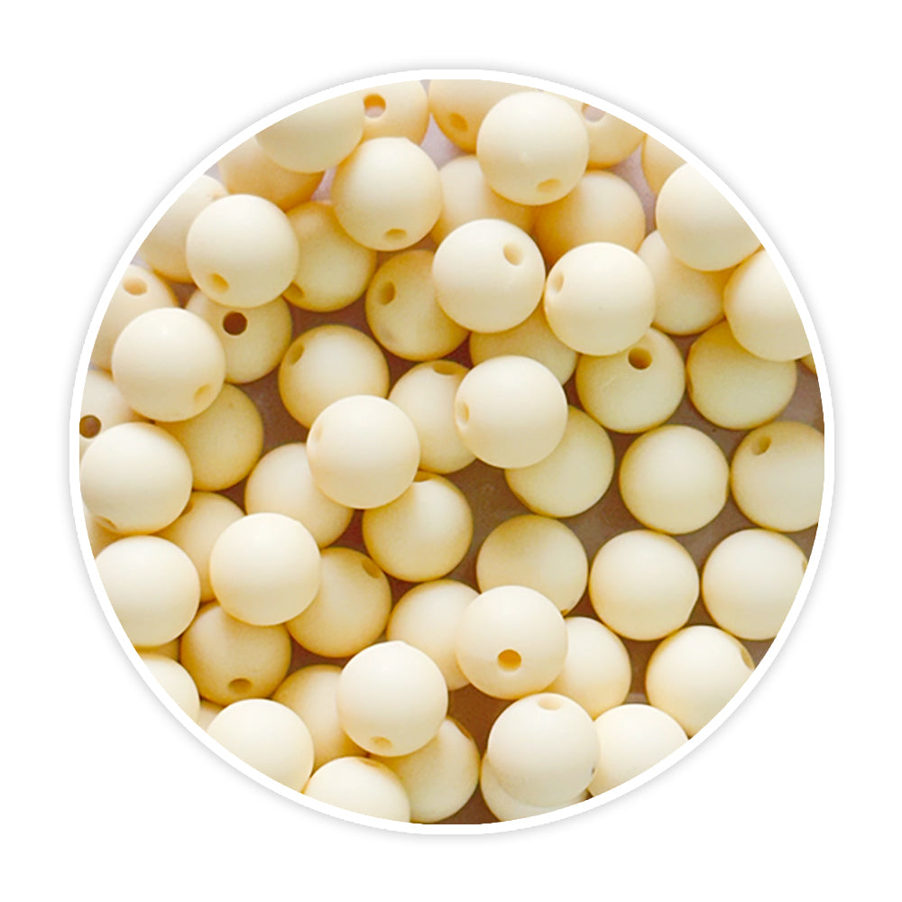Matt moti 8mm - cream