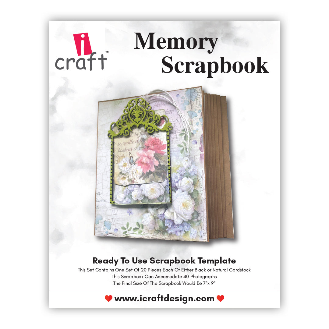 Memory book scrapbook
