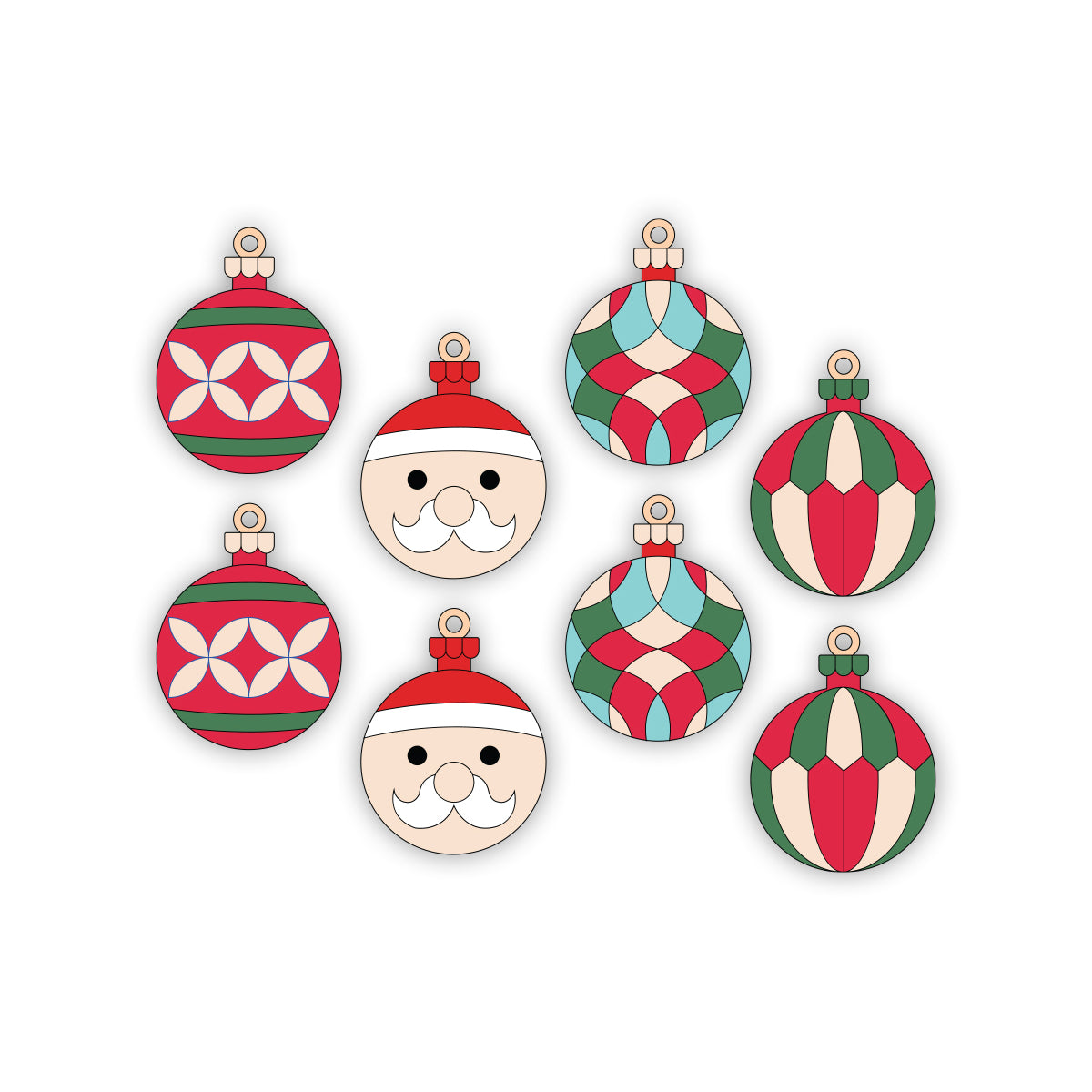 LIGHT BANNER KIT - Ornaments
