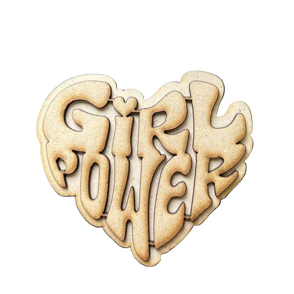 GIRL POWER - FRIDGE MAGNET
