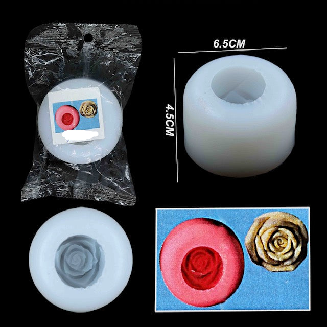 Silicon mould - rose