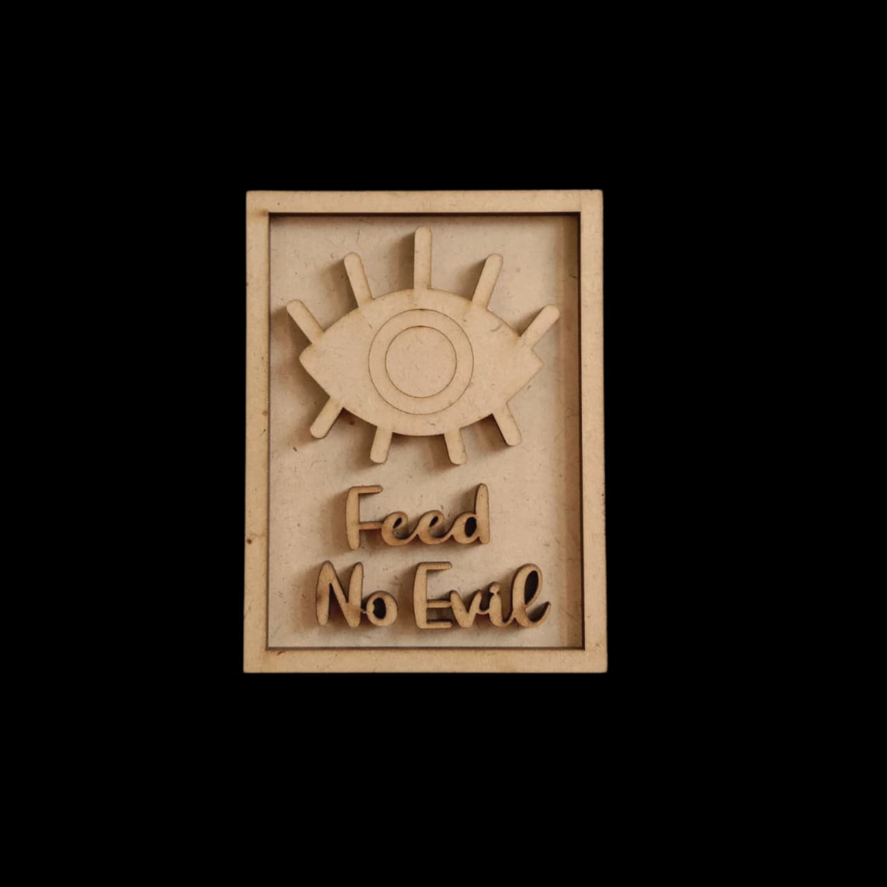 EVIL EYE 4 FRIDGE MAGNET