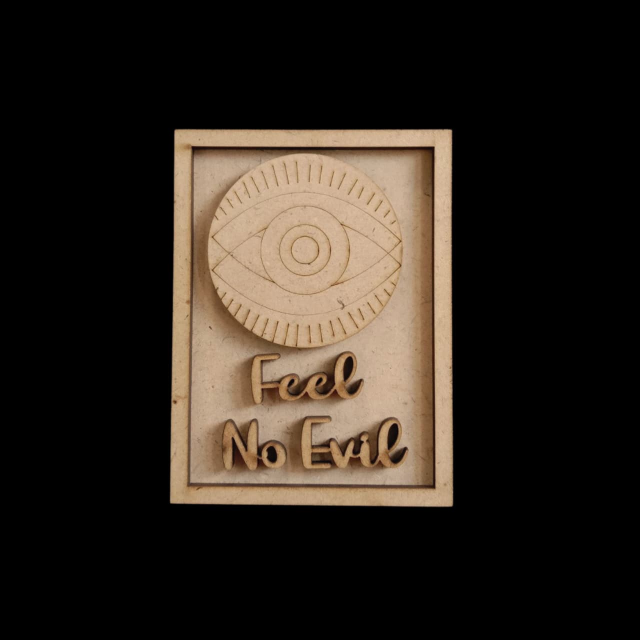 EVIL EYE 1 FRIDGE MAGNET