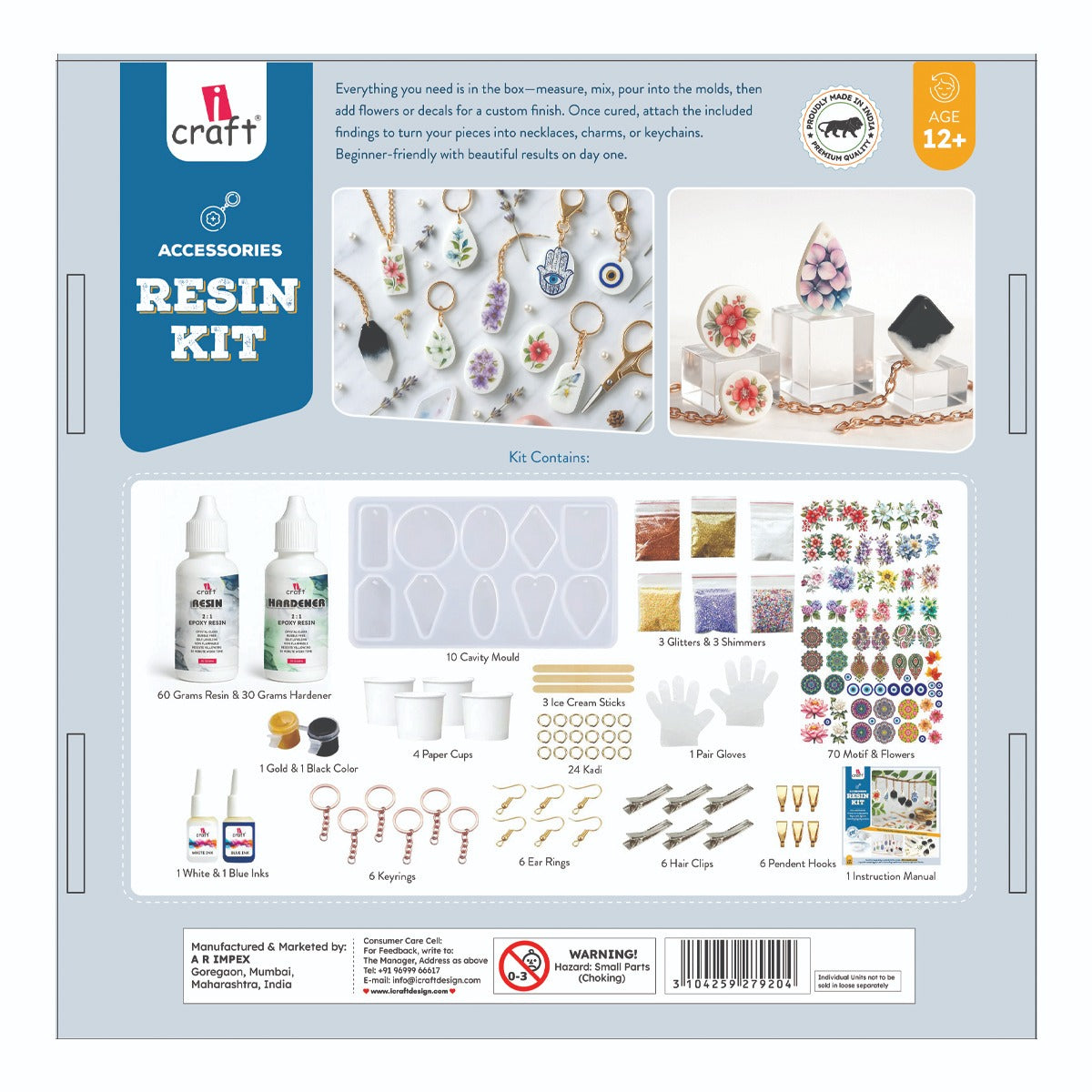 Accessories Resin Jewelry Kit