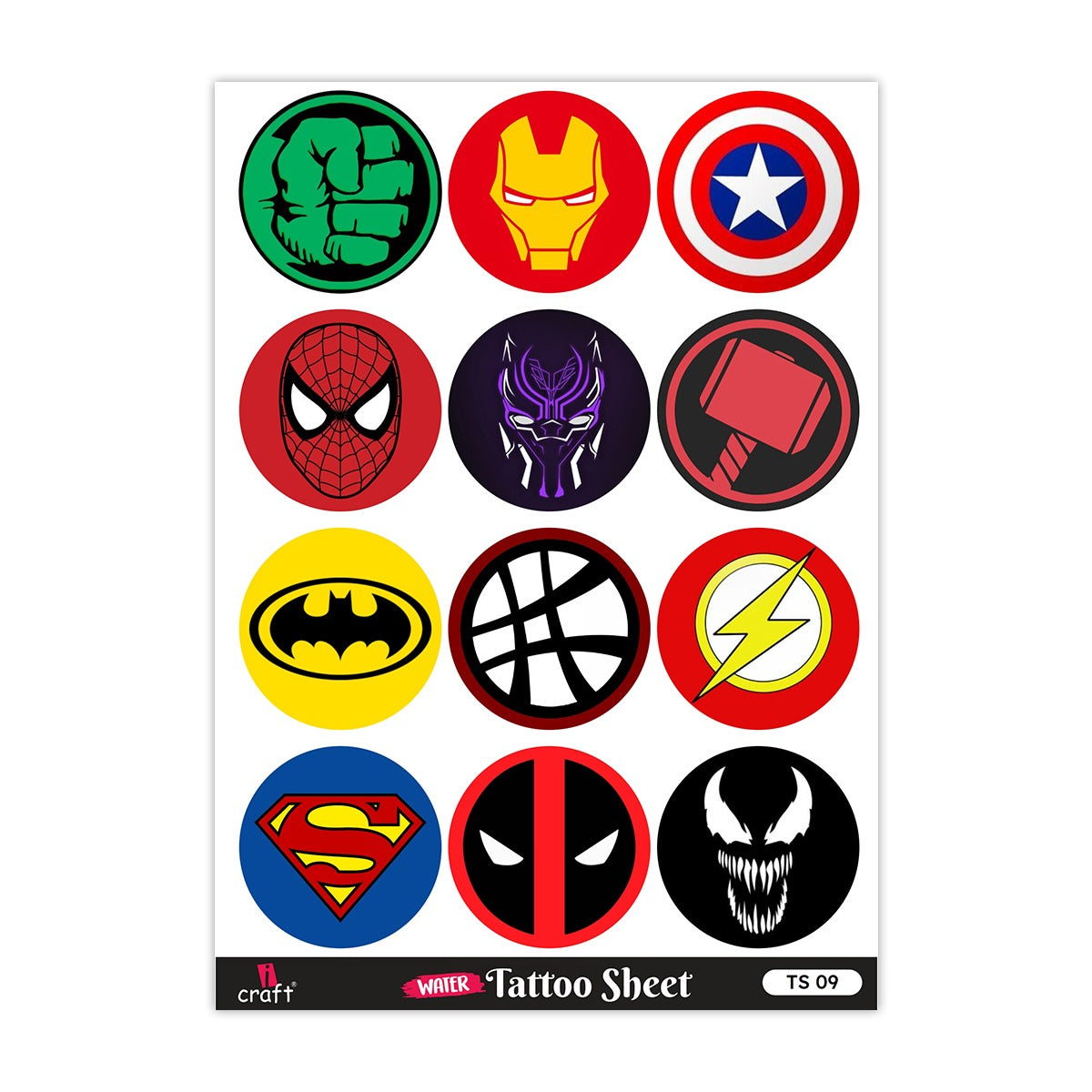 TATTOO SHEET FTS-09