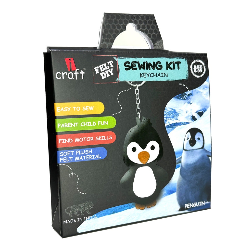 Penguin felt DIY kit