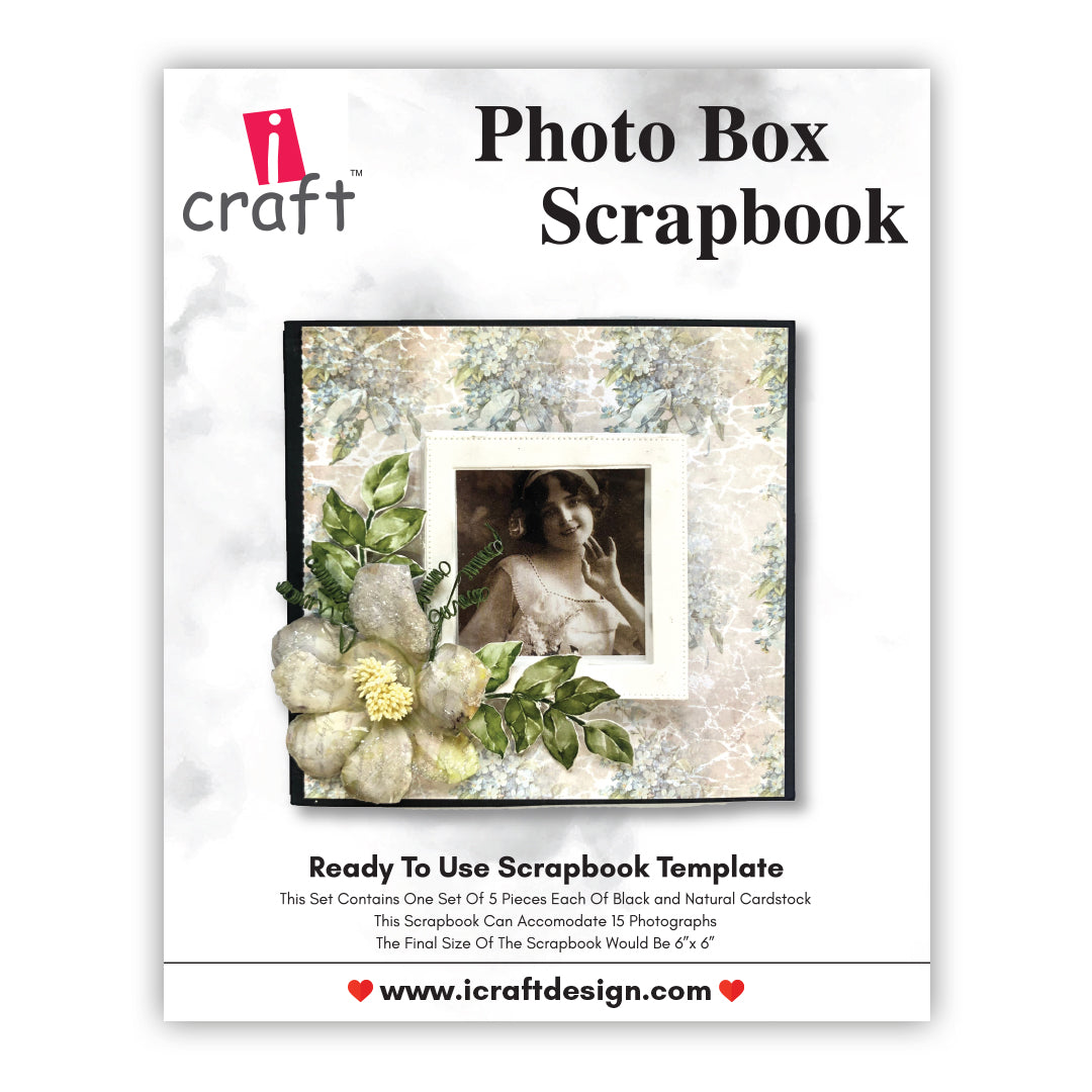 Photo box scrapbook
