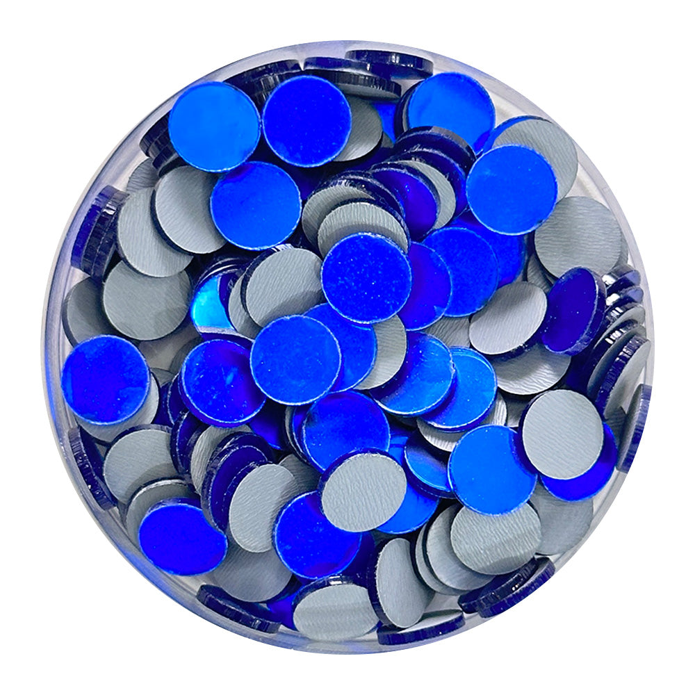 ROUND 10 MM BLUE