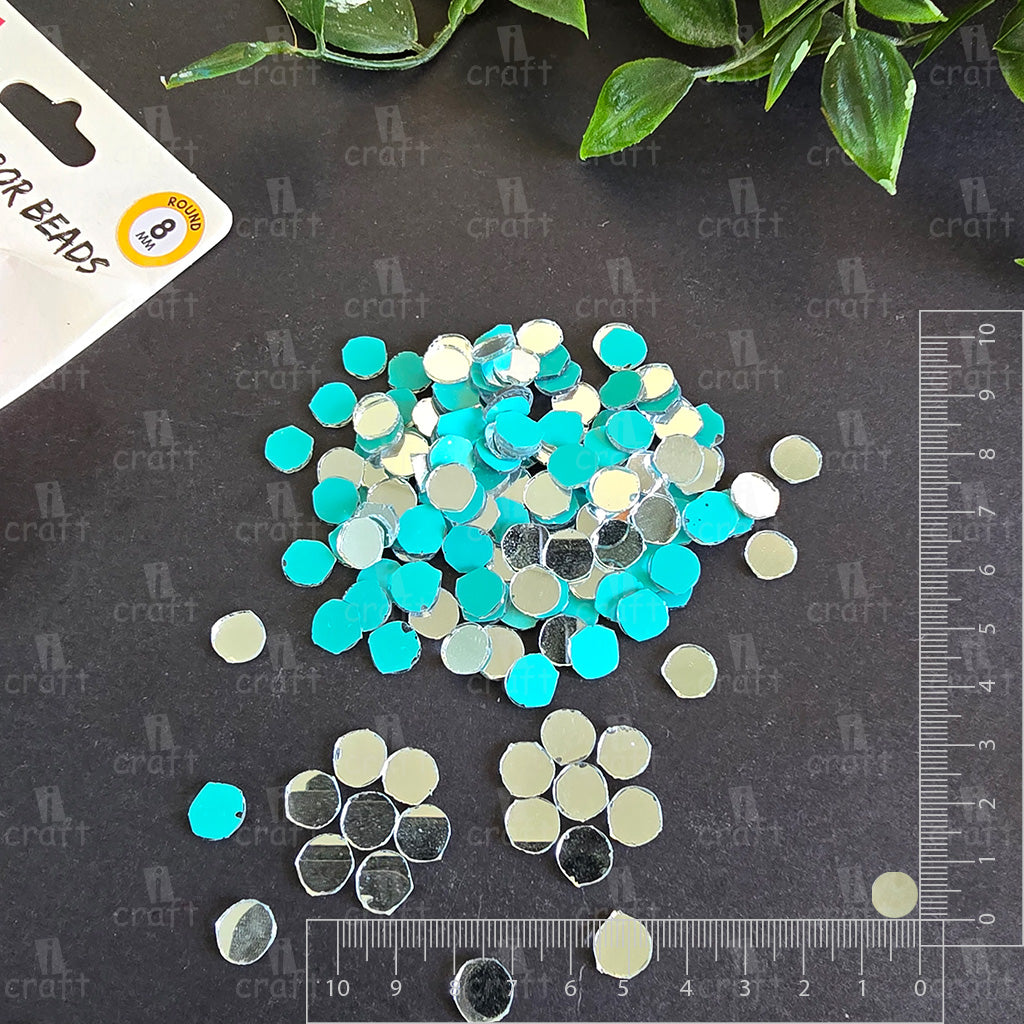 Round 8mm mirror