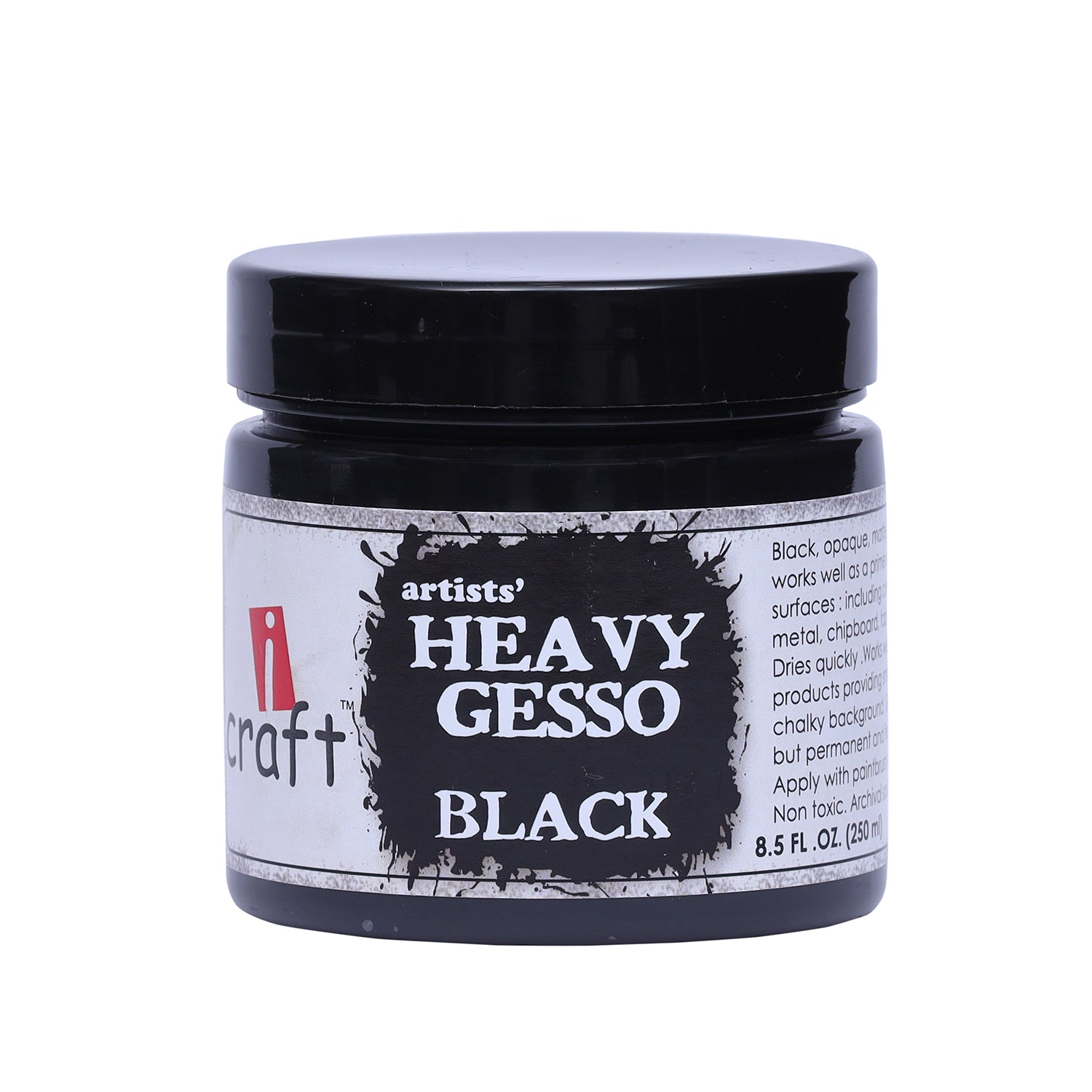 BLACK GESSO 250 ML