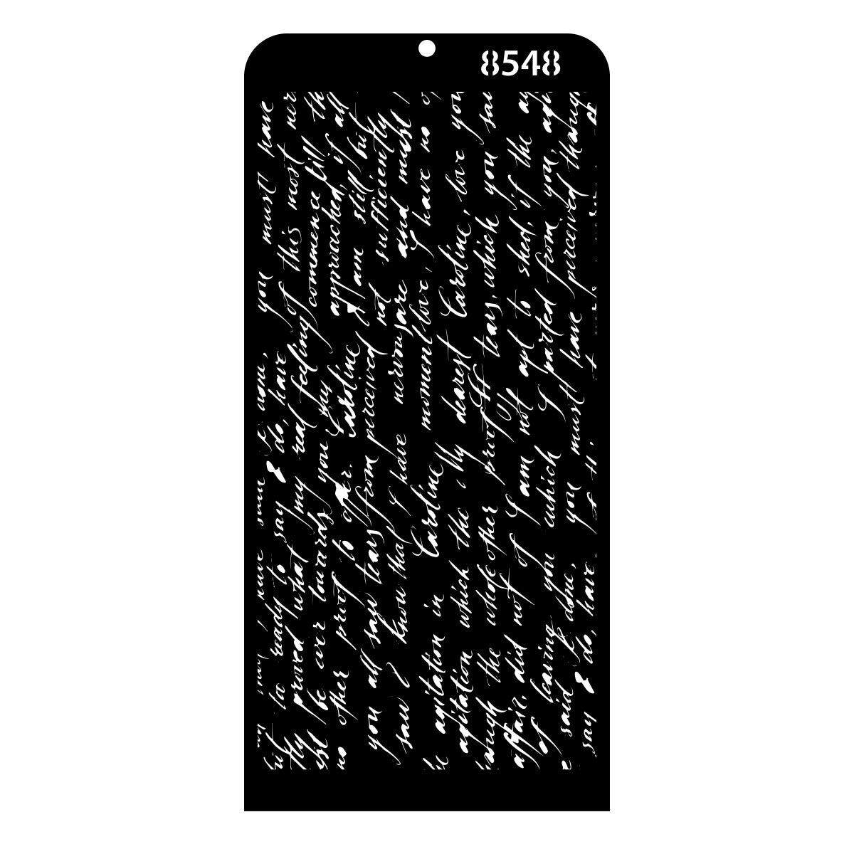 STENCIL 8548