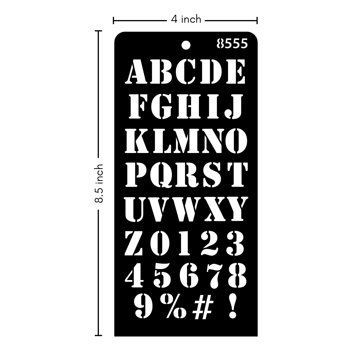 STENCIL 8555