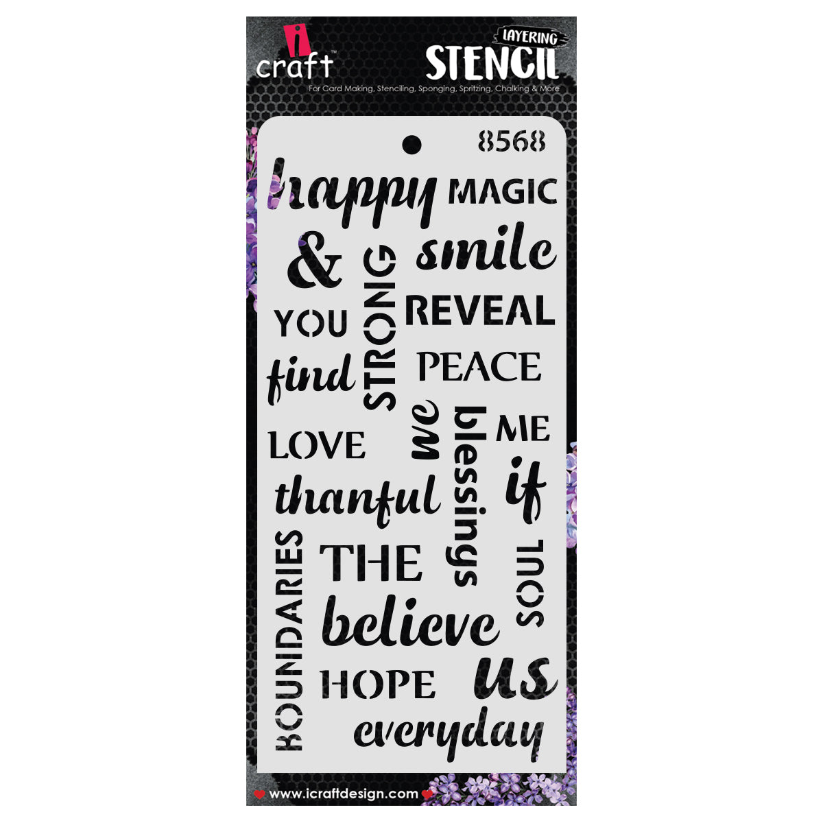 STENCIL 8568