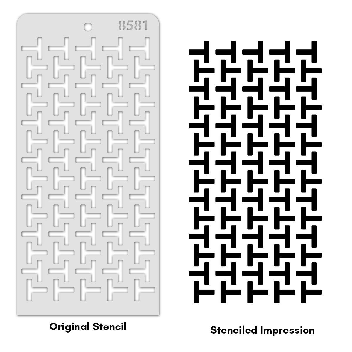 stencil 8581