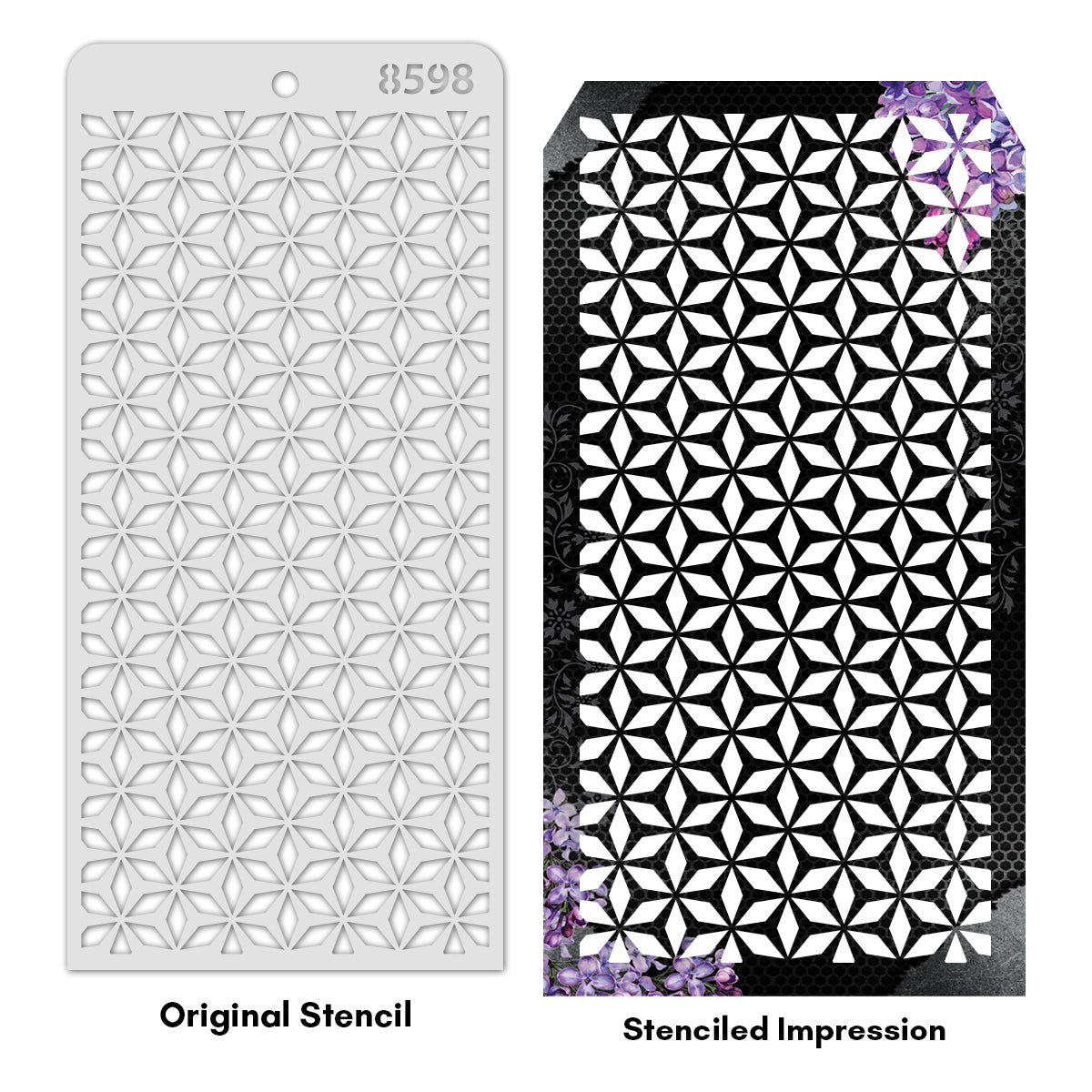 stencil 8598