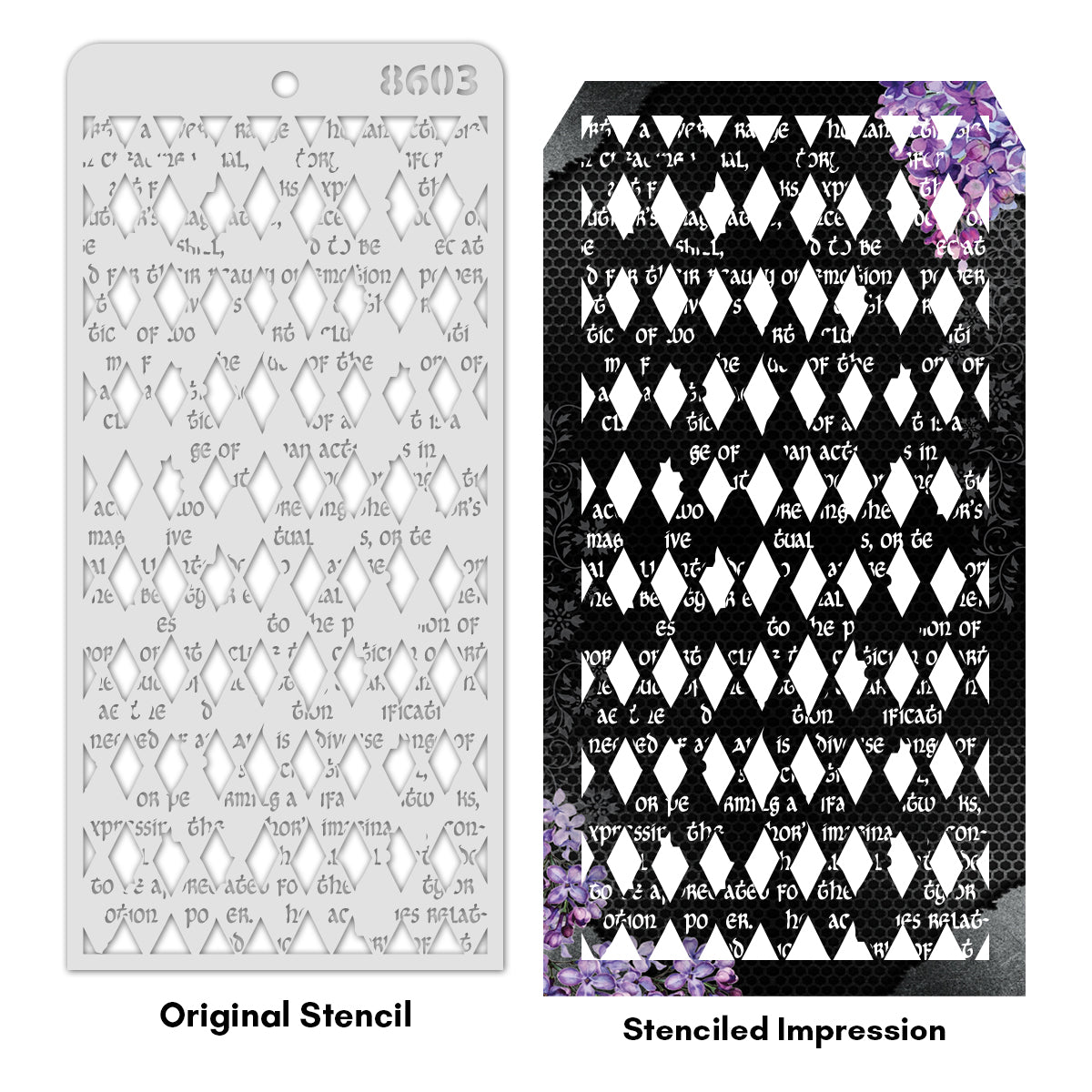 stencil 8603