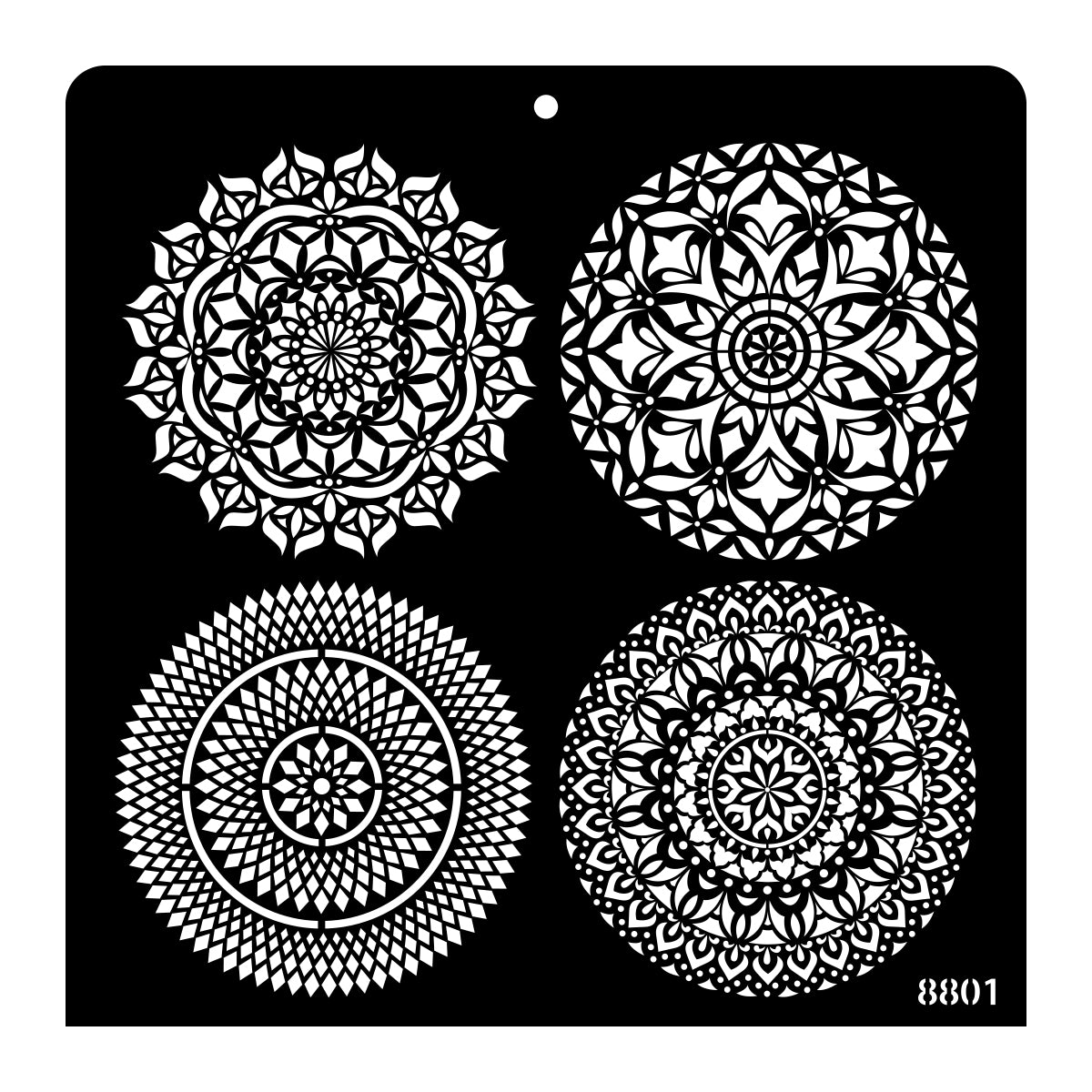 12X12 STENCIL - 8801