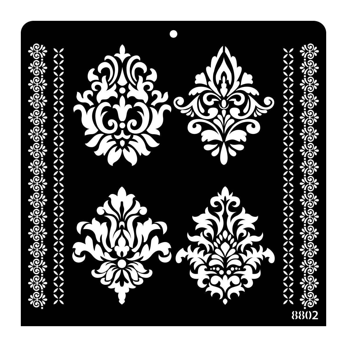 12X12 STENCIL - 8802