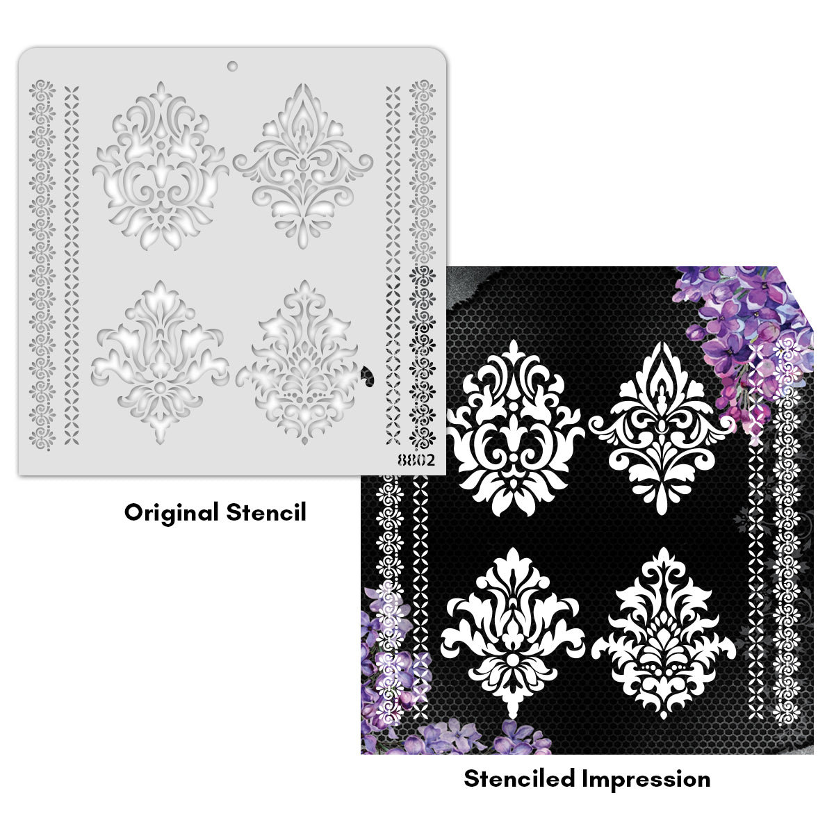 4 IN 1 STENCIL 8802