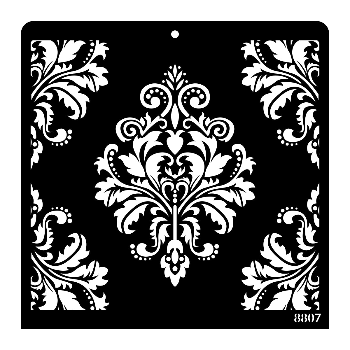 damask 12 inch- 8807