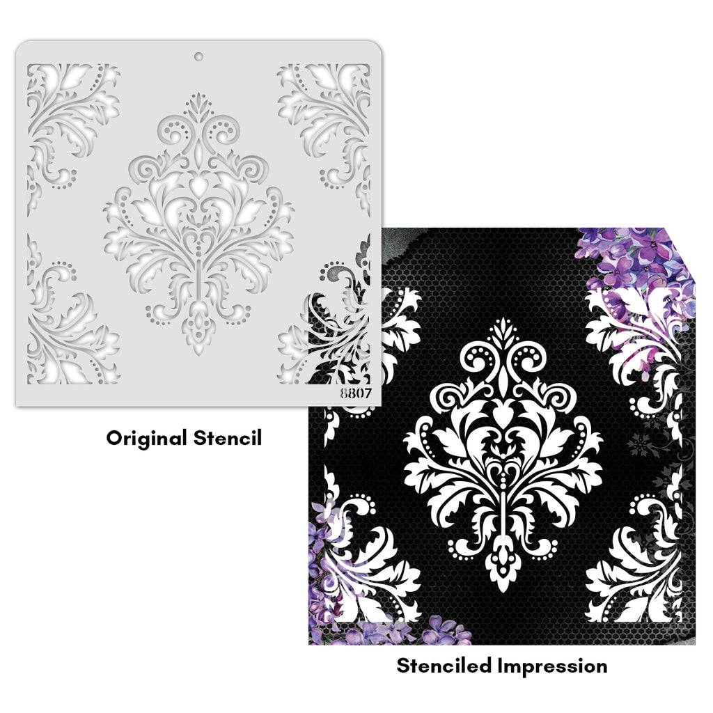 12X12 STENCIL - 8807