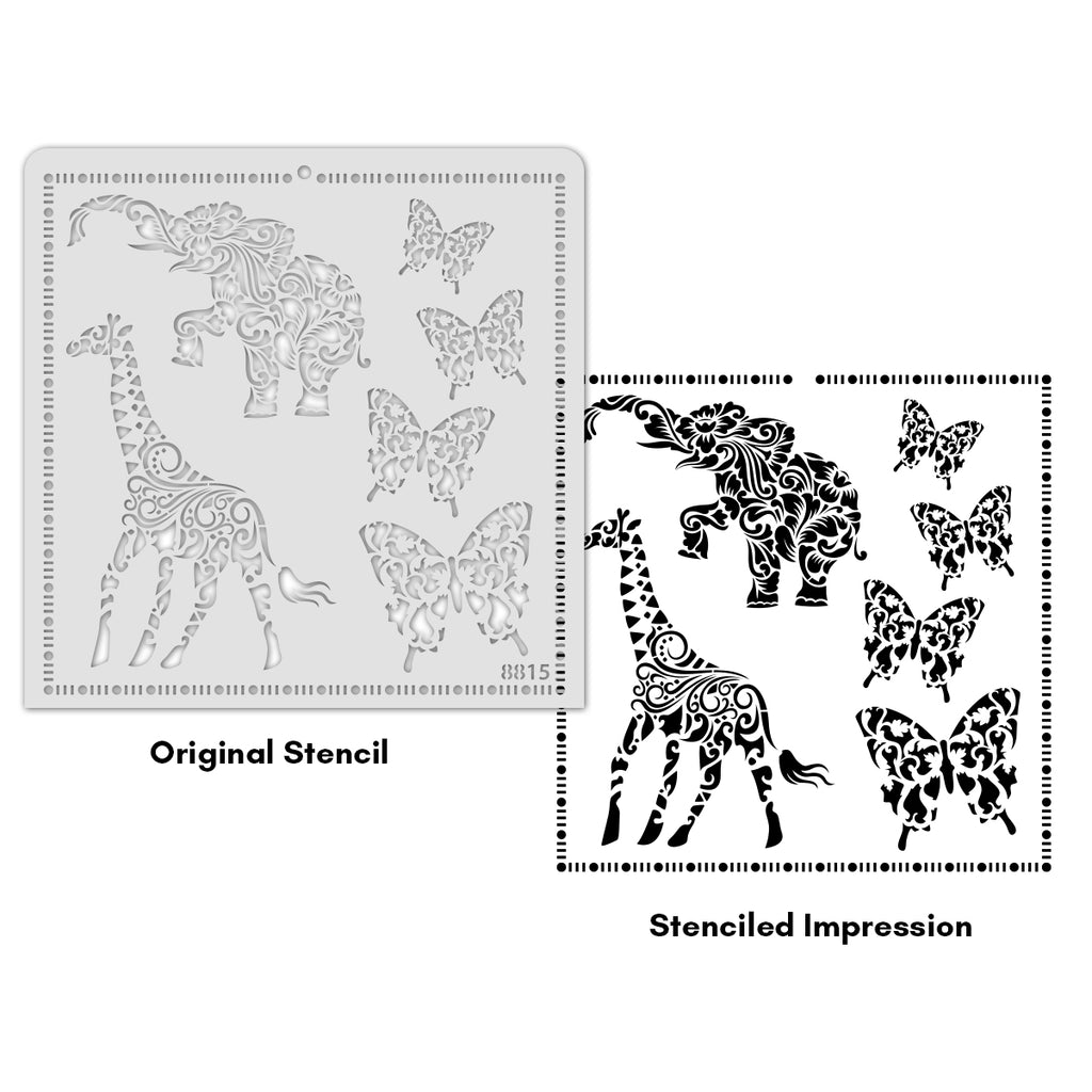12X12 STENCIL 8815