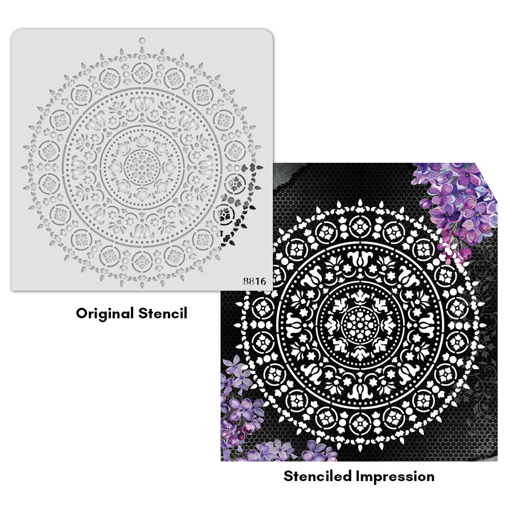 12X12 STENCIL- 8816