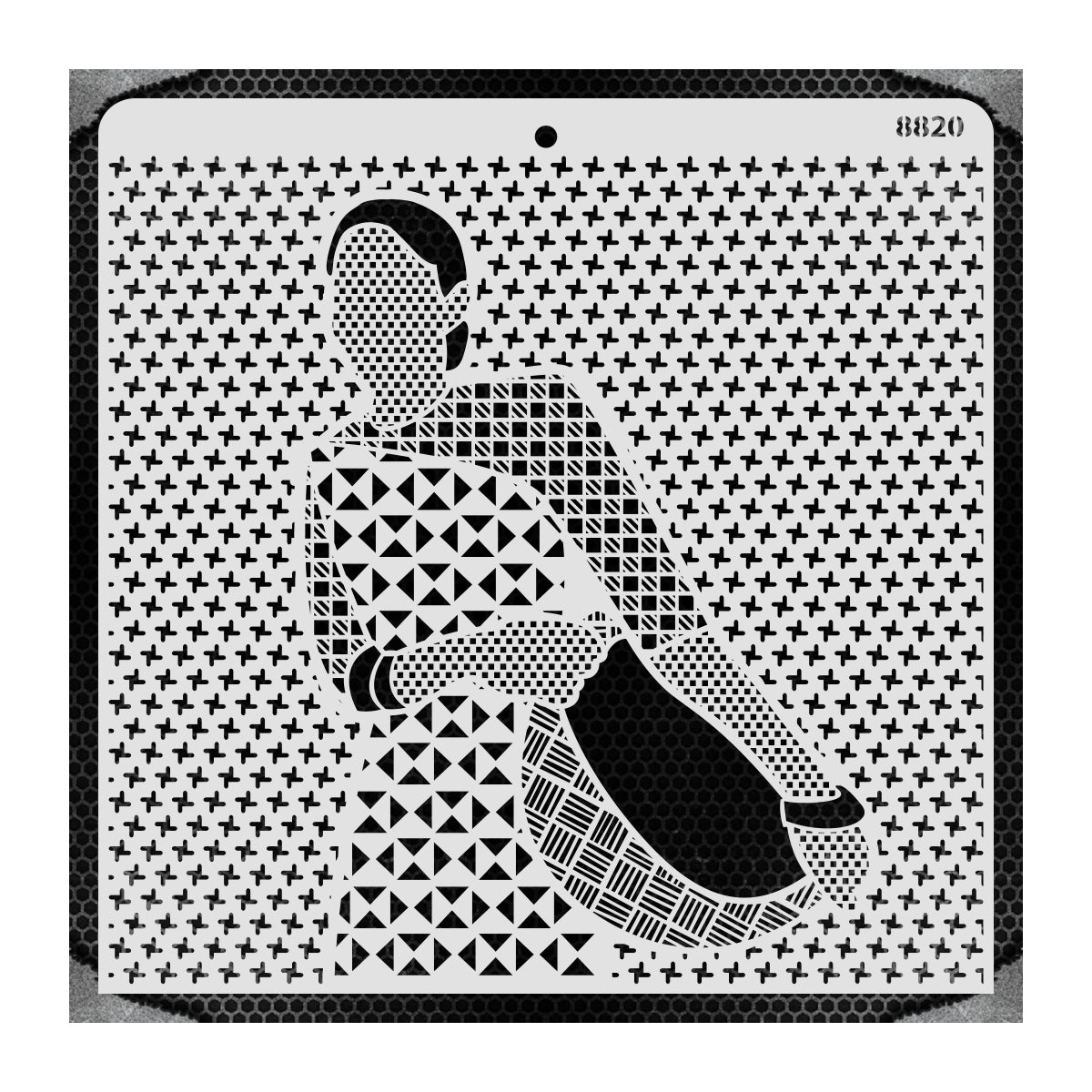 12X12 STENCIL 8820