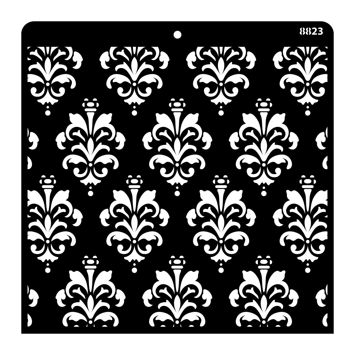12X12 STENCIL - 8823