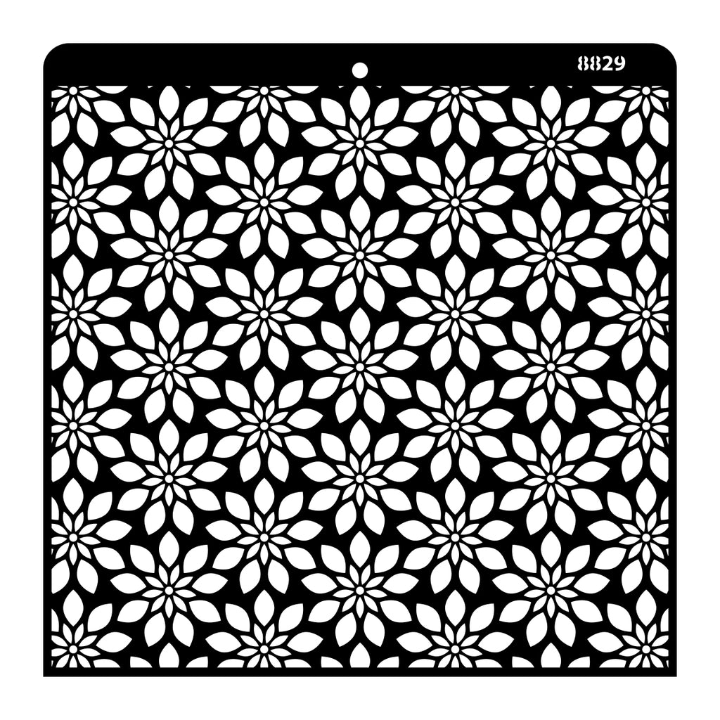 12X12 STENCIL - 8829