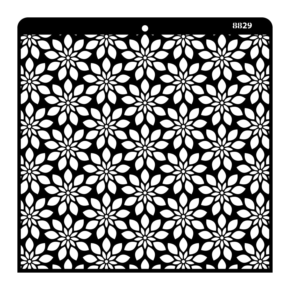 12X12 STENCIL - 8829
