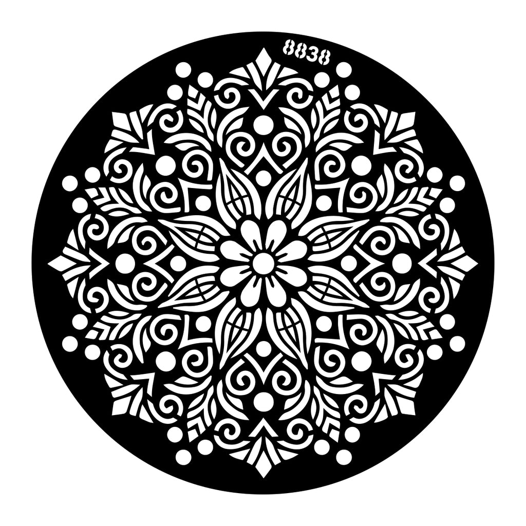 12X12 STENCIL - 8838