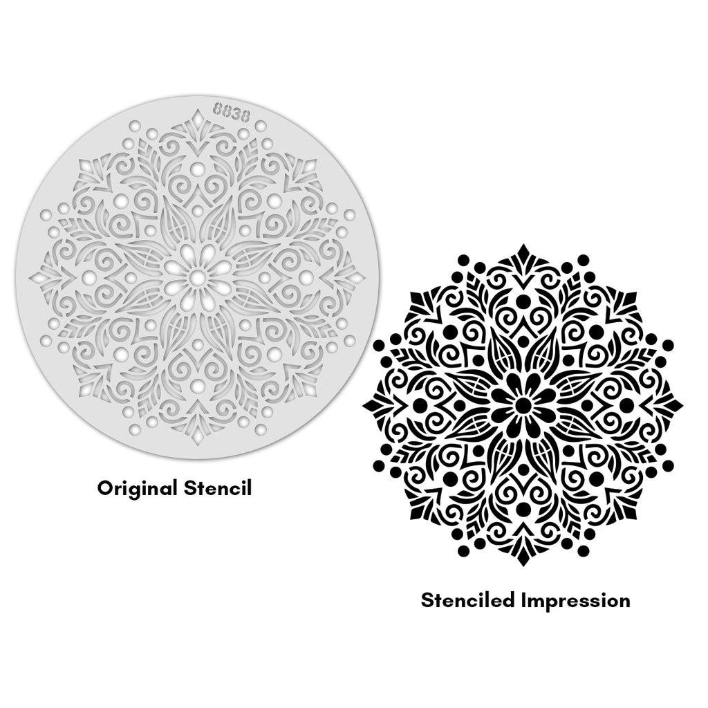 12X12 STENCIL - 8838