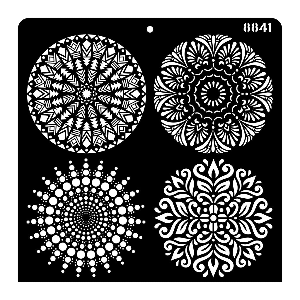 12x12 STENCIL - 8841
