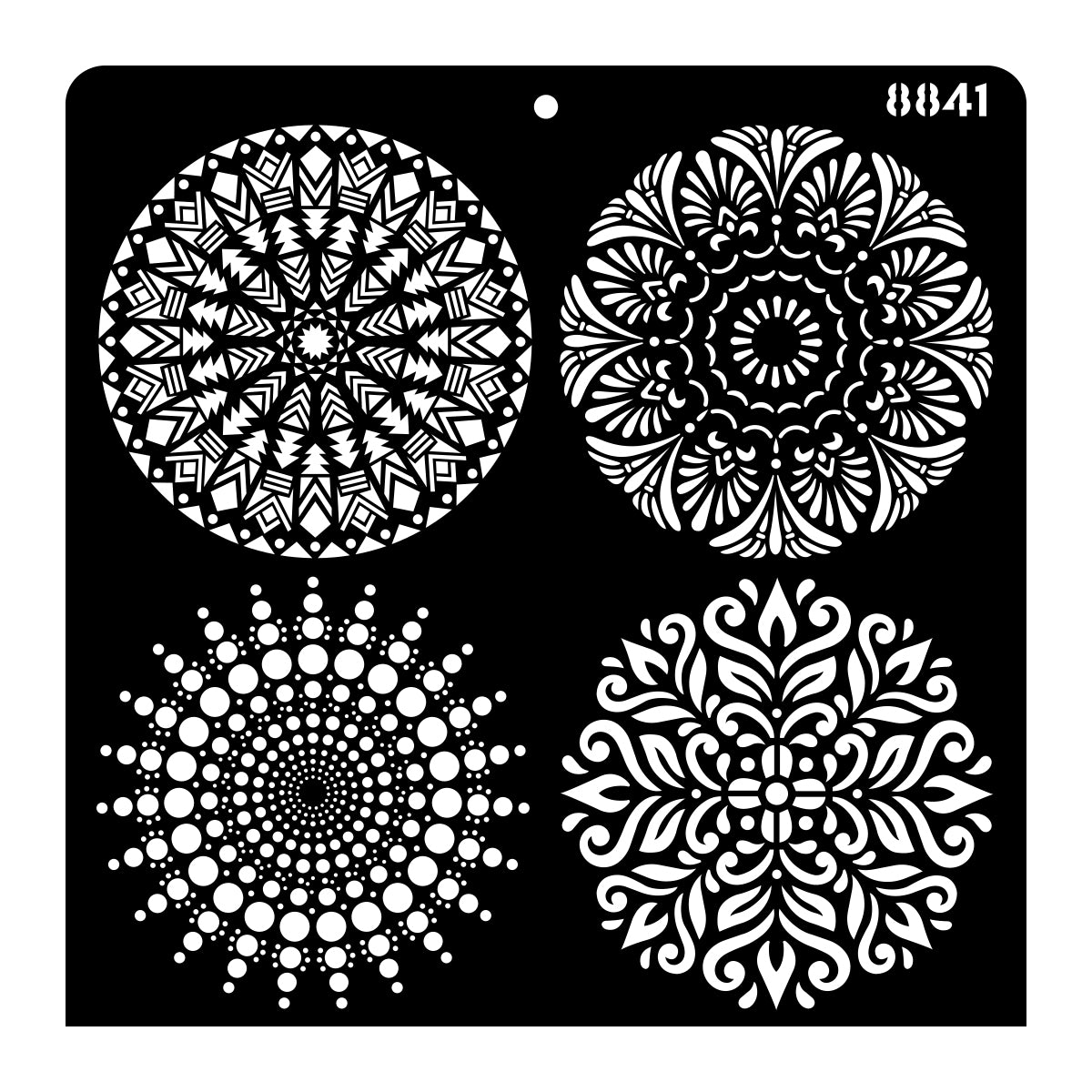 12x12 STENCIL - 8841