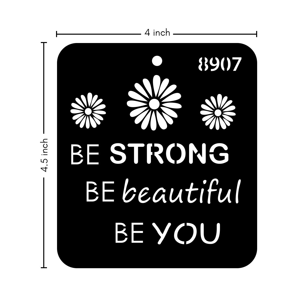 Stencil 8907