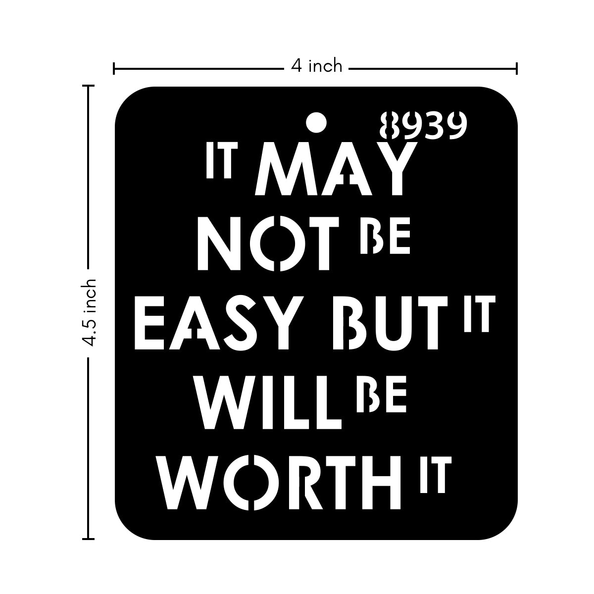 Stencil 8939