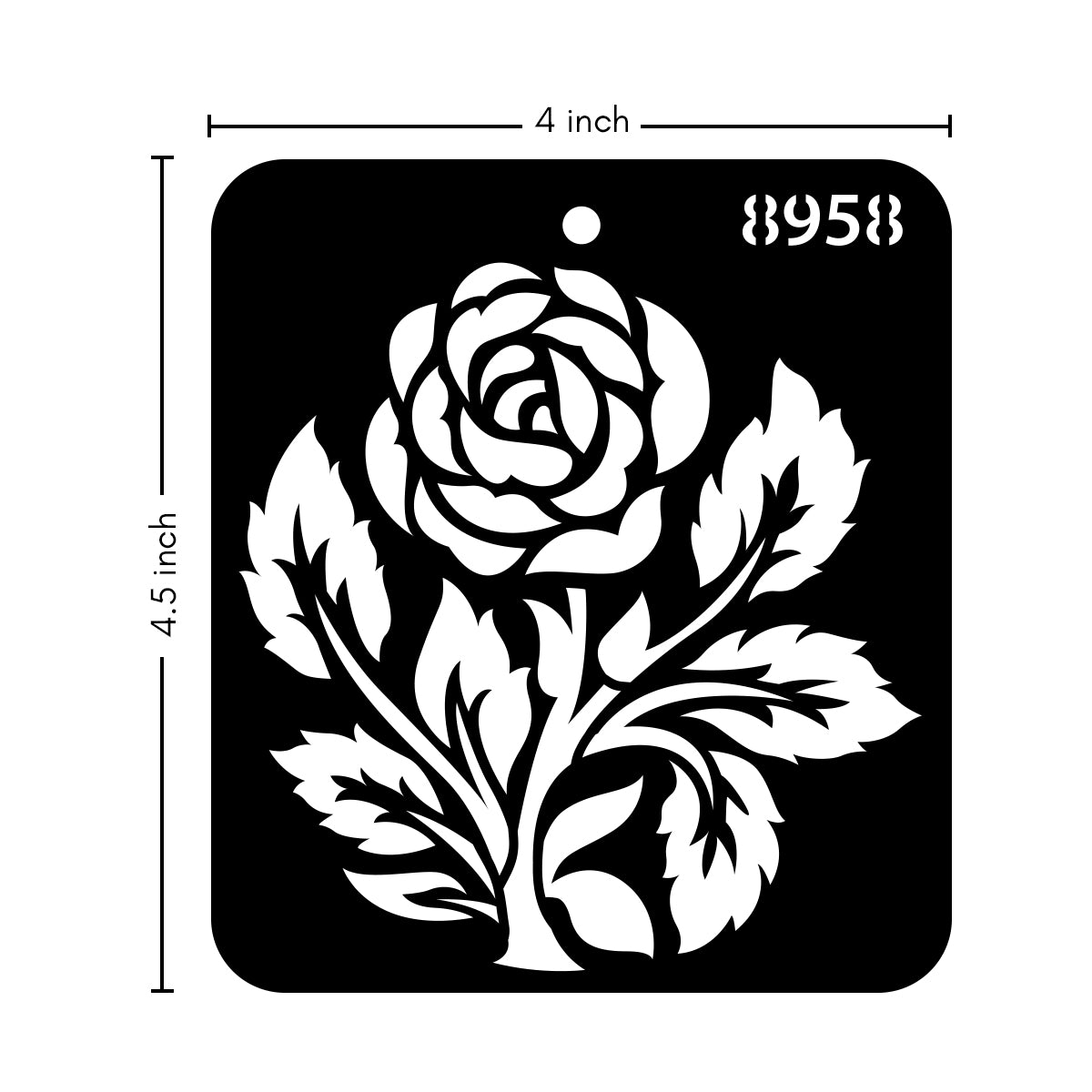 Stencil 8958