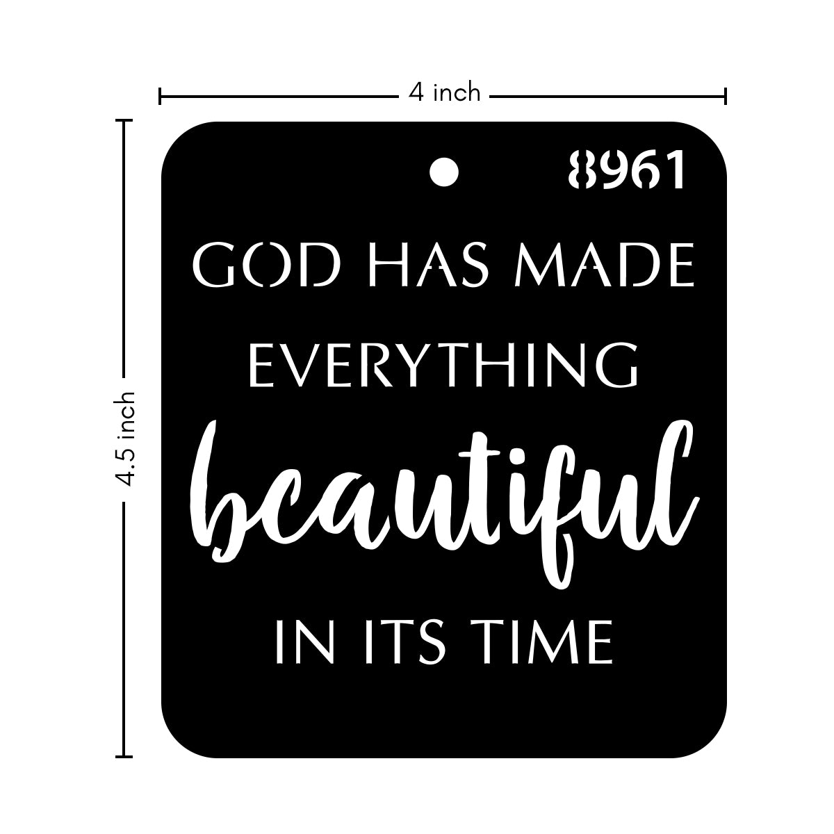 Stencil 8961