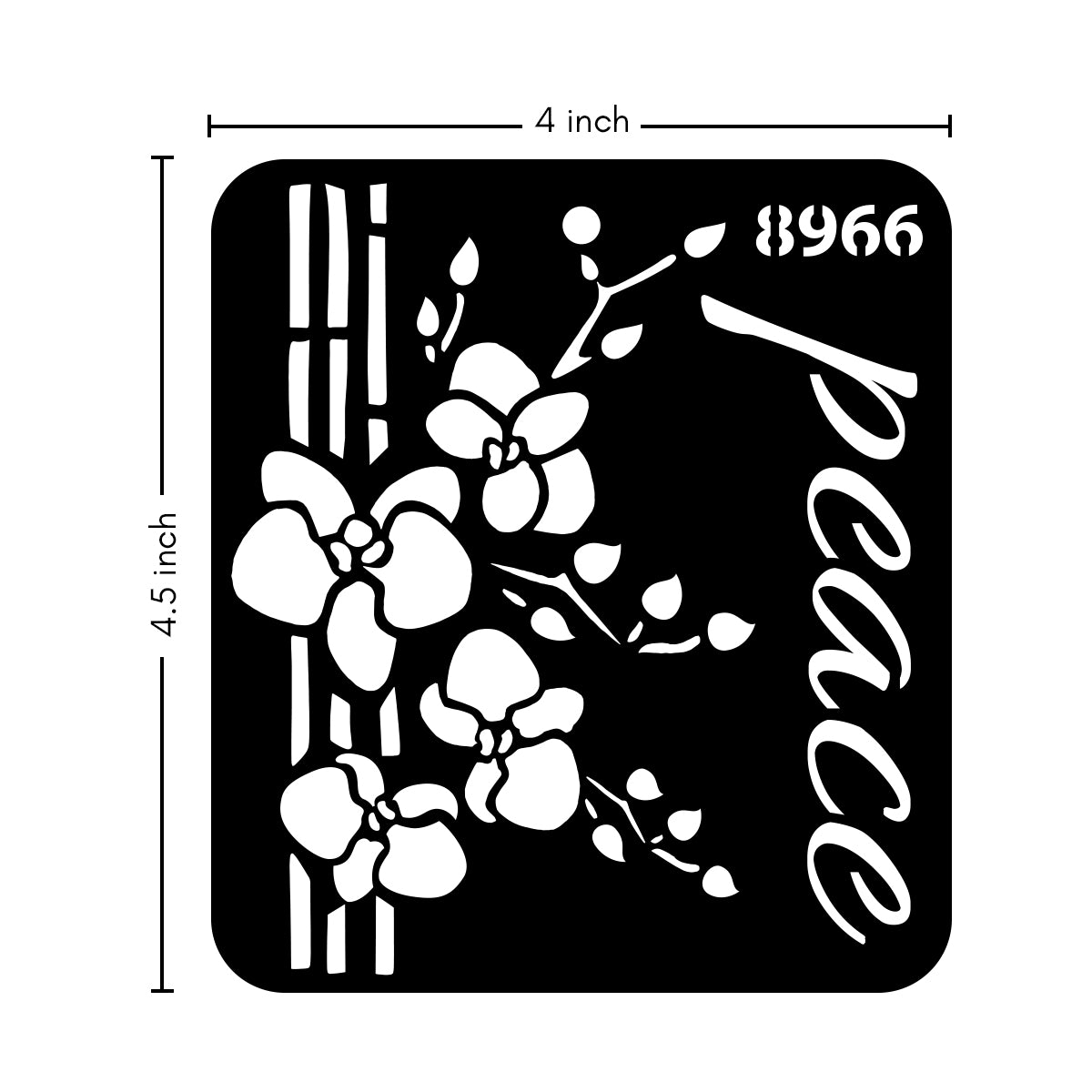 Stencil 8966