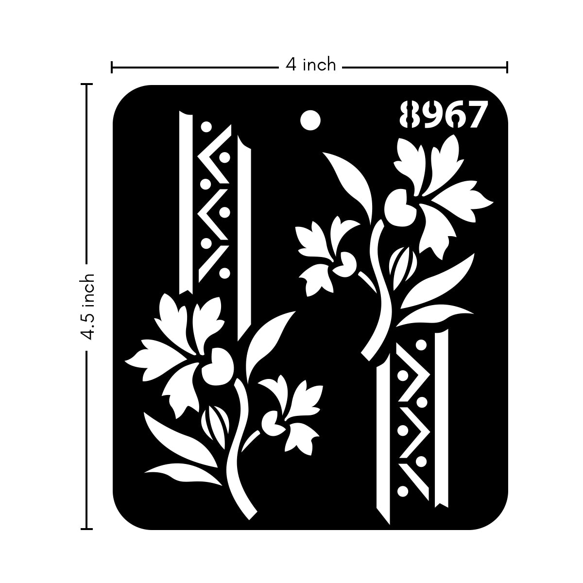 Stencil 8967