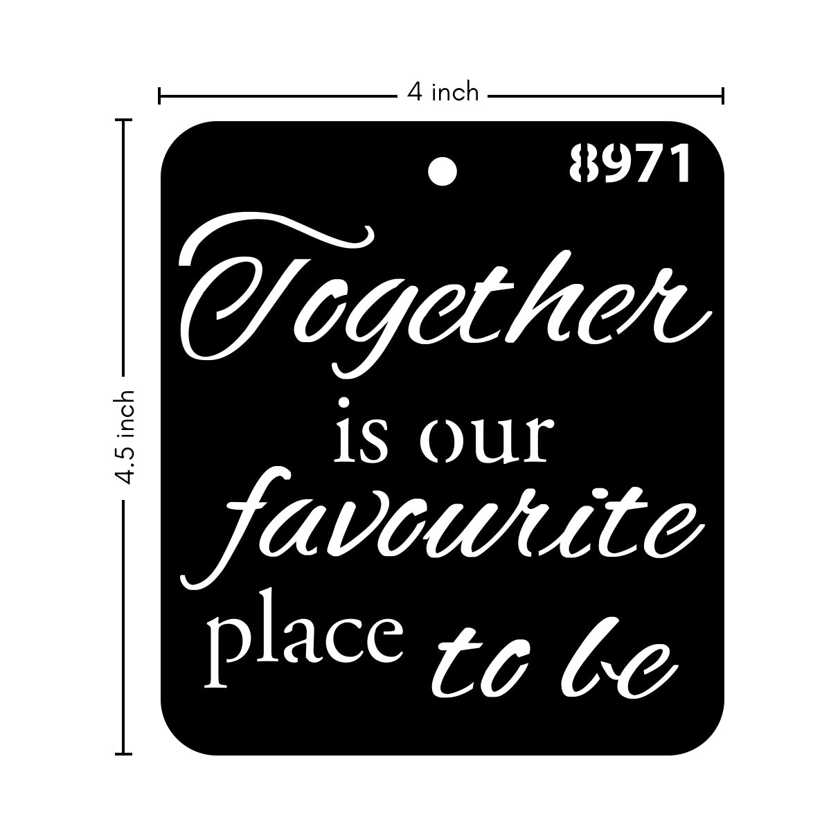Stencil 8971