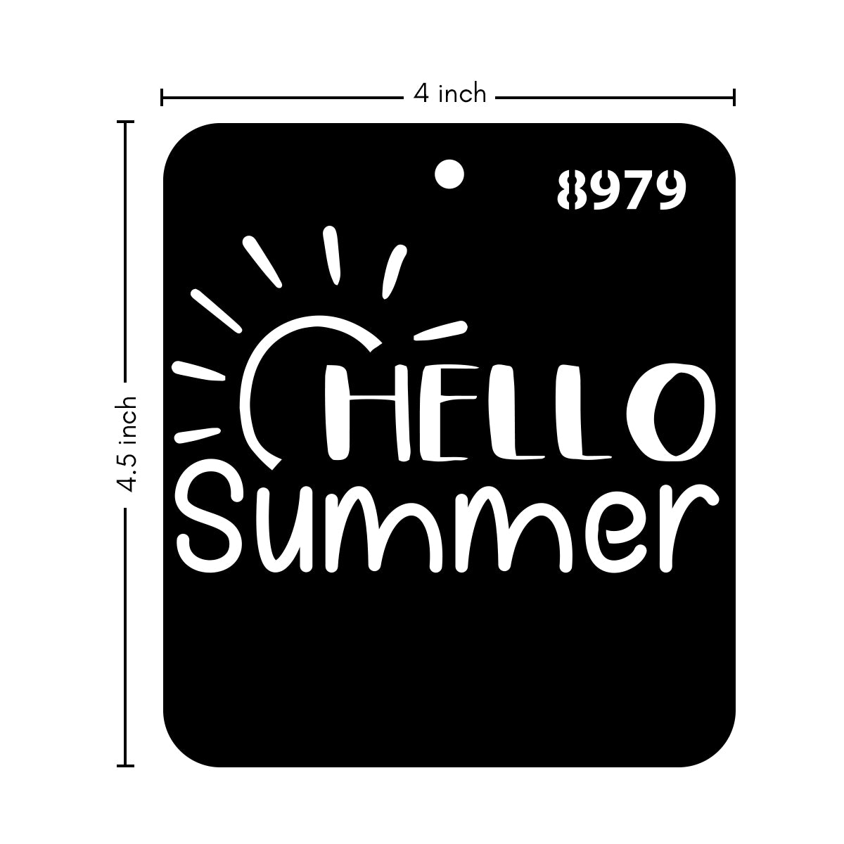 Stencil 8979