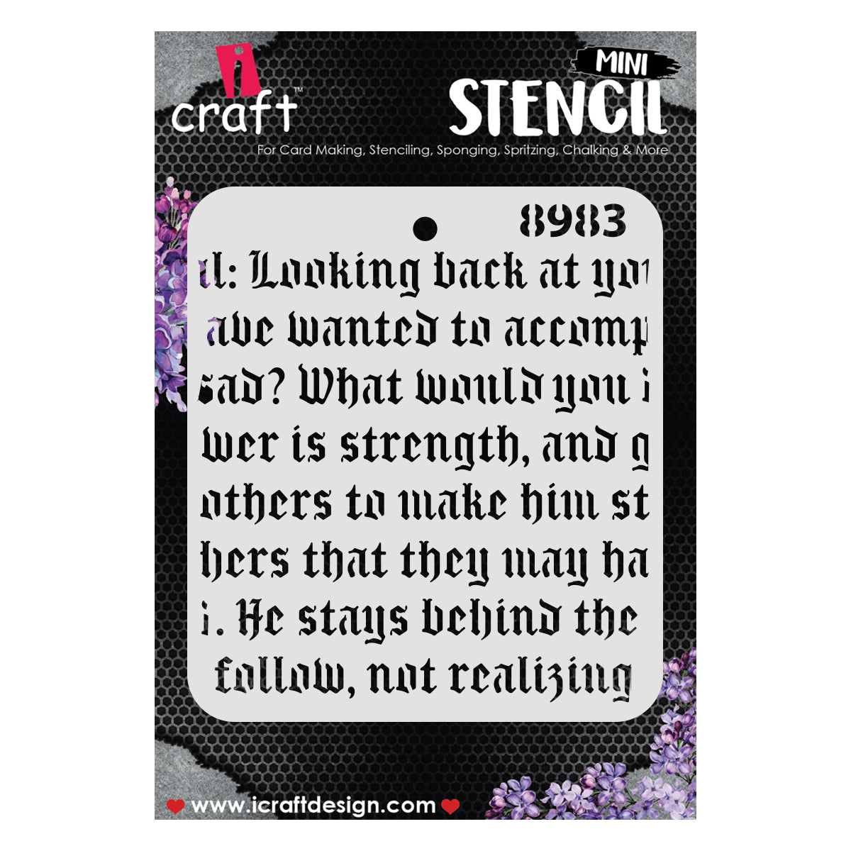 Stencil 8983