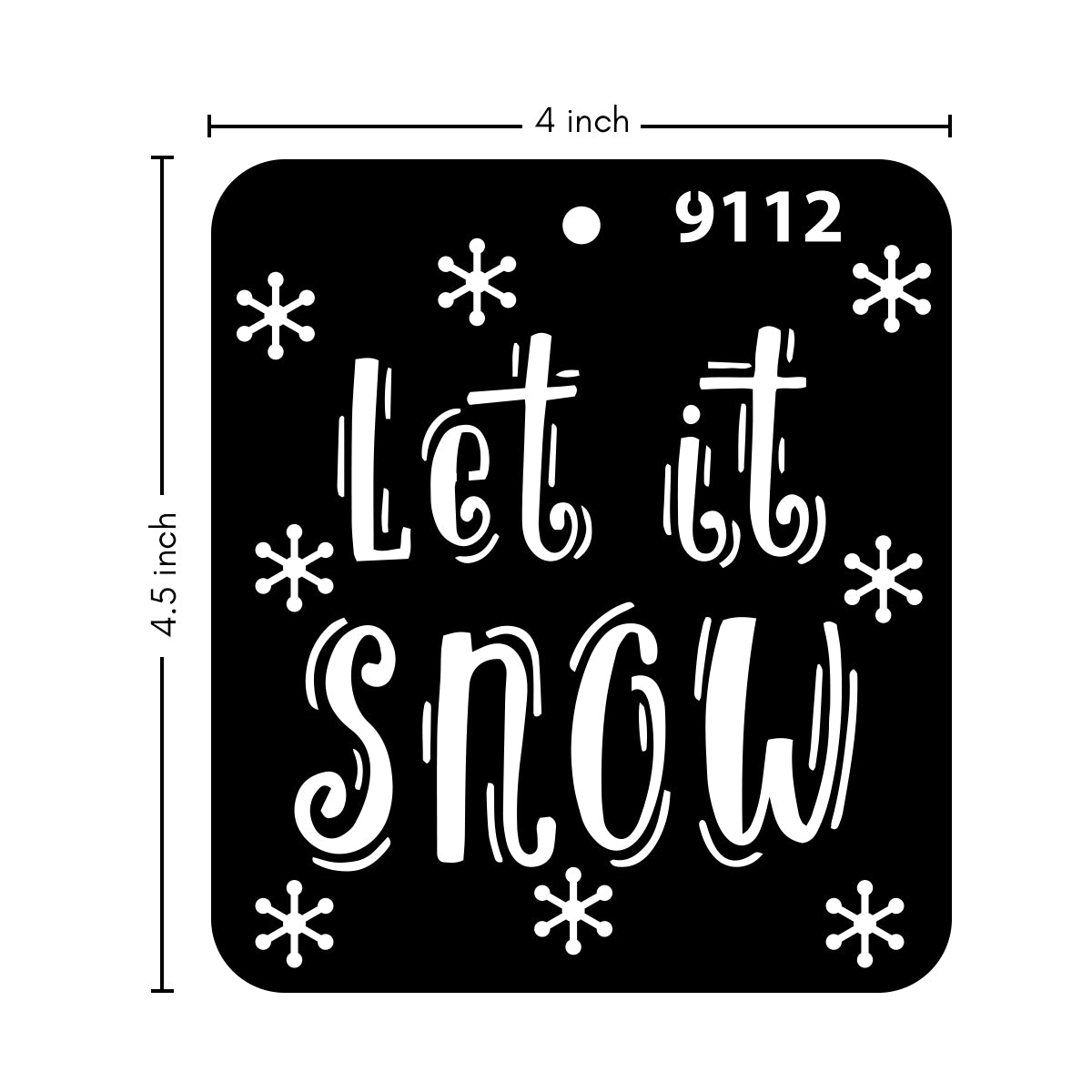Stencil 9112