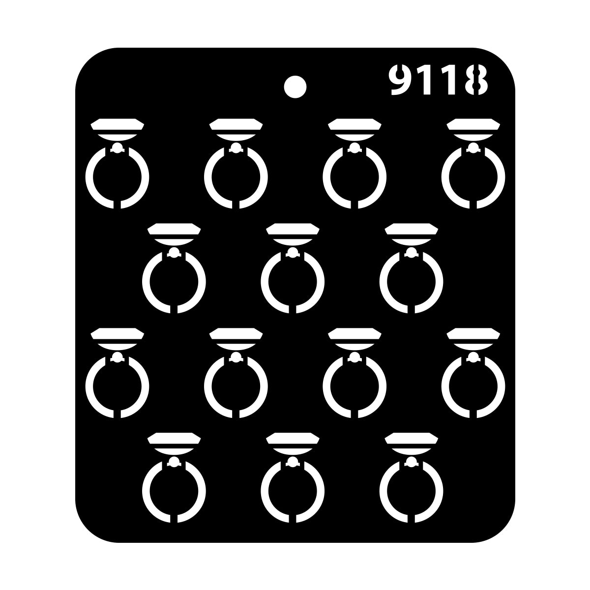 Stencil 9118